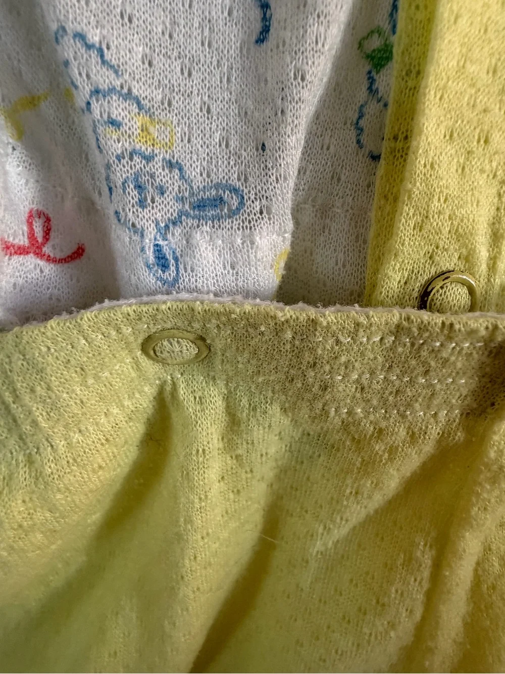 Dr. Denton’s Vintage Baby Pajama Set Size 6 Months